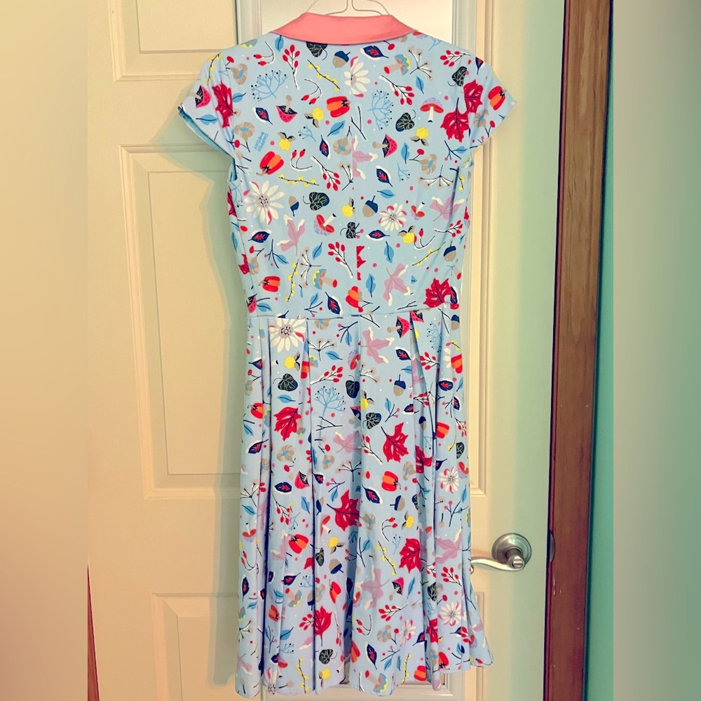 NWT Dapper Day First Frost Collection Vintage Dress